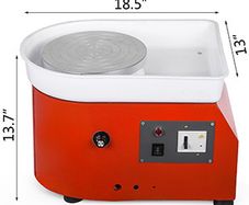 Electric Pottery Wheel 280W for Clay & Ceramics