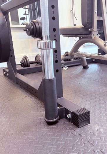 6ft Olympic Barbell & Bar Holder