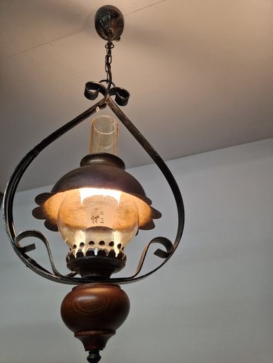 Pair of Vintage French 1970s  ceiling lights