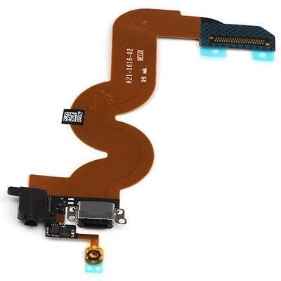 New Charging Dock Port Connector Flex Cable Audio Jack for iPod Touch 5 5G Black