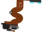 New Charging Dock Port Connector Flex Cable Audio Jack for iPod Touch 5 5G Black