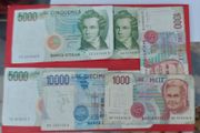 Italy  pre Euro 6 Banknotes in Fine condition