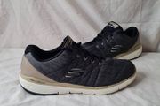 skechers flex advantage 3.0 Size 13 eu 48.5 grey/gold In excellent condition