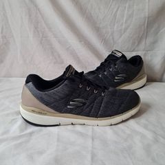 skechers flex advantage 3.0 Size 13 eu 48.5 grey/gold In excellent condition