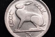 Ireland - 1967 - 3 Pence - Hare - KM.12a - UNC - [706]