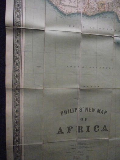 Philips New Map of Africa - London and Liverpool - George Philip & Son-Ca.1890