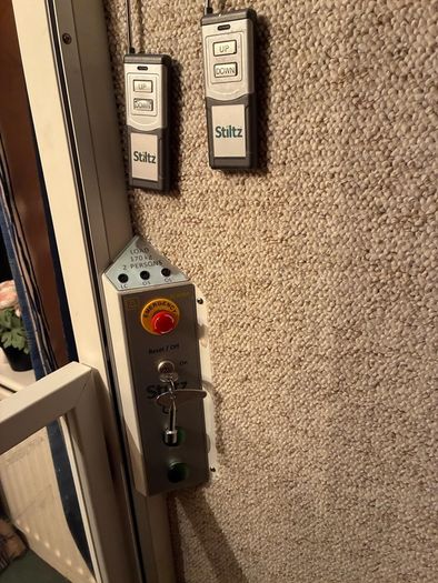 used Stiltz home lift.