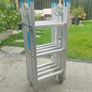 Mac Allister Professional 4x3 Combination Ladder - Multi Purpose Aluminium Ladder Image 2