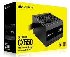 [New][Original Seal] Corsair CX550 ATX 550W PC Power Supply (Non-Modular)