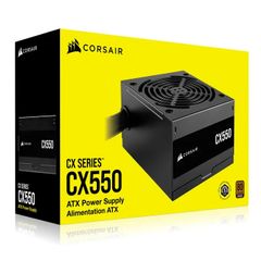 [New][Original Seal] Corsair CX550 ATX 550W PC Power Supply (Non-Modular)