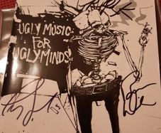 Ugly Music for Ugly Minds - Relapse sampler CD 2006 (AUTOGRAPHED by 3 of Mastodon)