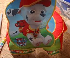 Children's trampoline with handle - Paw Patrol - Marshall