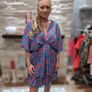 Airy flowers bat dress Image 4