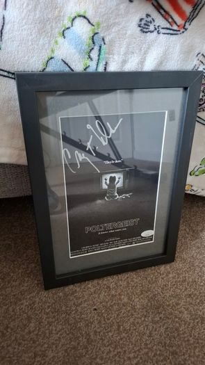 Autograph poltergeist movie Craig T Nelson