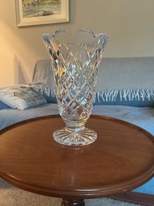 Large Waterford crystal vase