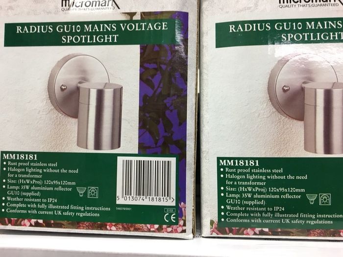 Stainless Steel GU10 Outdoor Spotlight