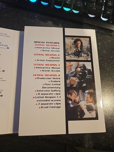Lethal Weapon Collection DVD