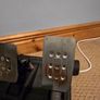Thrustmaster T248 Racing Wheel and T3PM Pedal Set, complete with a sturdy folding metal wheel stand. Image 3