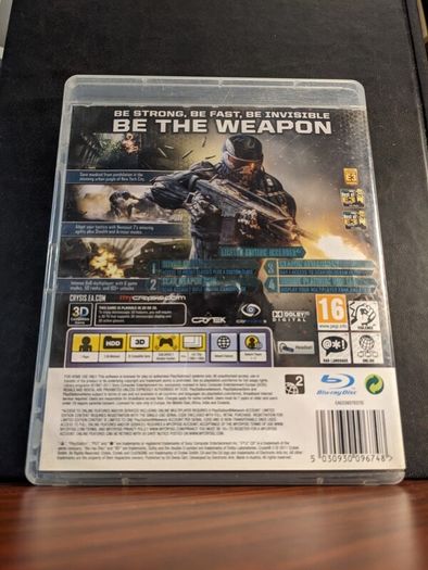 Crysis 2 - PS3 complete in box