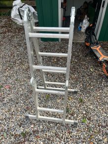aluminium combination ladder