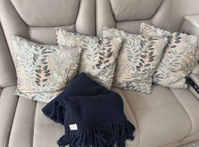Home focus cushions and Throw