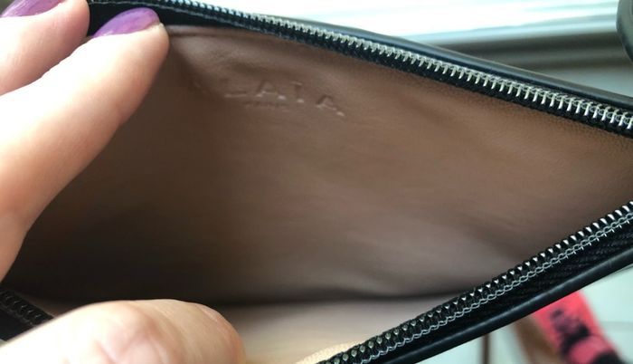Alaia black pouch