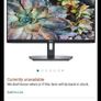 Dell SE2219H 21.5 Inch Full HD (1920 x 1080) Monitor, 60 Hz, IPS, 5 ms, Thin Bezel, HDMI, VGA Image 2