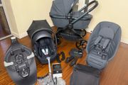 Icandy Paach 8 cybex Cloud T car seat with isofix base