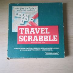 Vintage Travel Scrabble