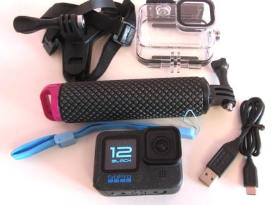Gopro HERO12 Black 5.3K Video 27MP Action Camera