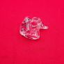 Dolce Verre. Figurine of a Woman with a Bun, solid lead crystal, glass paperweight. Ornament Image 10