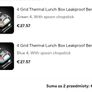 Thermal Lunch Box / Bento Box 4 Compartments, Leakproof, Stainless Steel Image 5