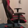 X-Rocker Ergonomic Office Gaming Chair - Black-Red Image 2