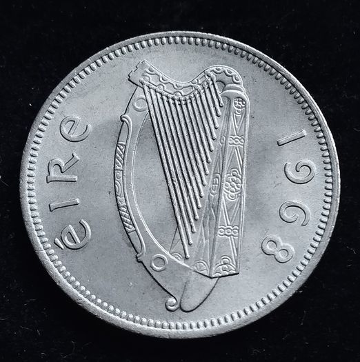 Ireland - 1968 - Shilling - Bull - UNC - KM.14a - [332]