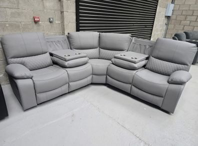 Rita Corner Leather Manual Recliners