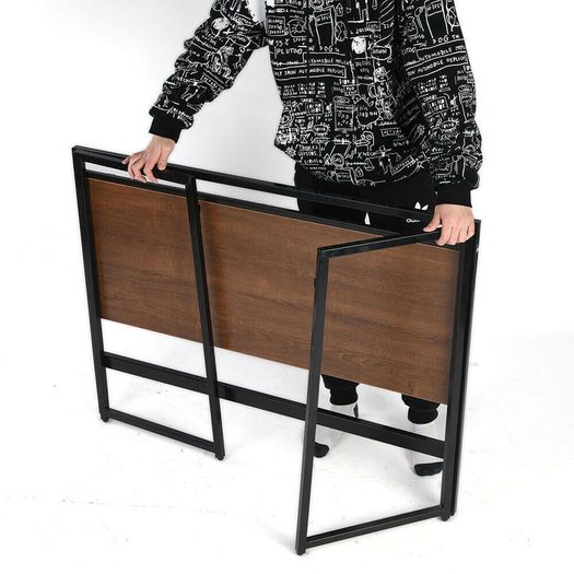 _Modern Computer Desk Office Desk Wooden Writing Table