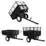Tipping Trailer for Lawn Tractor 300 kg Load Image 2