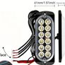 4 X 12 LED Bar Lights 12-24V Van Truck Tractor Car Grille Lamps Image 3
