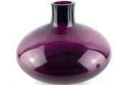 Mid century Amethyst Art Glass Vase