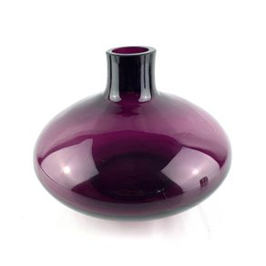 Mid century Amethyst Art Glass Vase