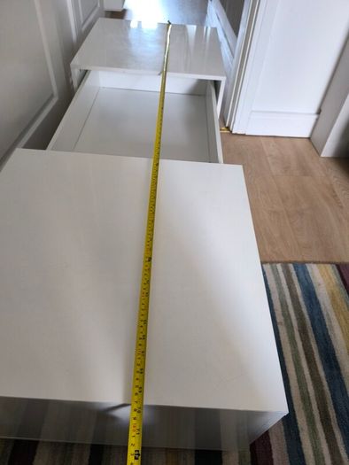 coffee table living room table high gloss white with storage
