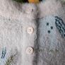 M&S Girls Fuzzy Unicorn Jumper 3-4 Years Image 7