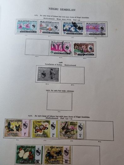MAURITIUS album with stamps