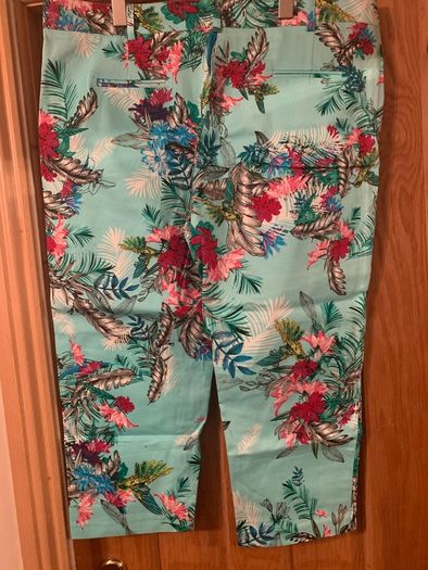 New Gerard Crop Designer Trousers Size 18
