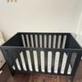 Baby elegance black cot Image 3