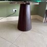 glass dining table. Image 2