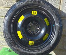 Space Saver Spare Wheel