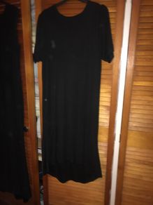 Size 16 black dress from TK Maxx