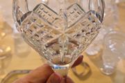 Genuine Waterford Crystal Wine Glass Discontinued Grainne Pattern