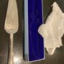 Fabulous Newbridge Silverware Pastry Server with clear stones unused Image 2